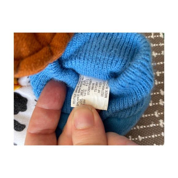 Disney Woody Toy Story Slippers Sz 7/8 Toddler - Picture 6 of 7